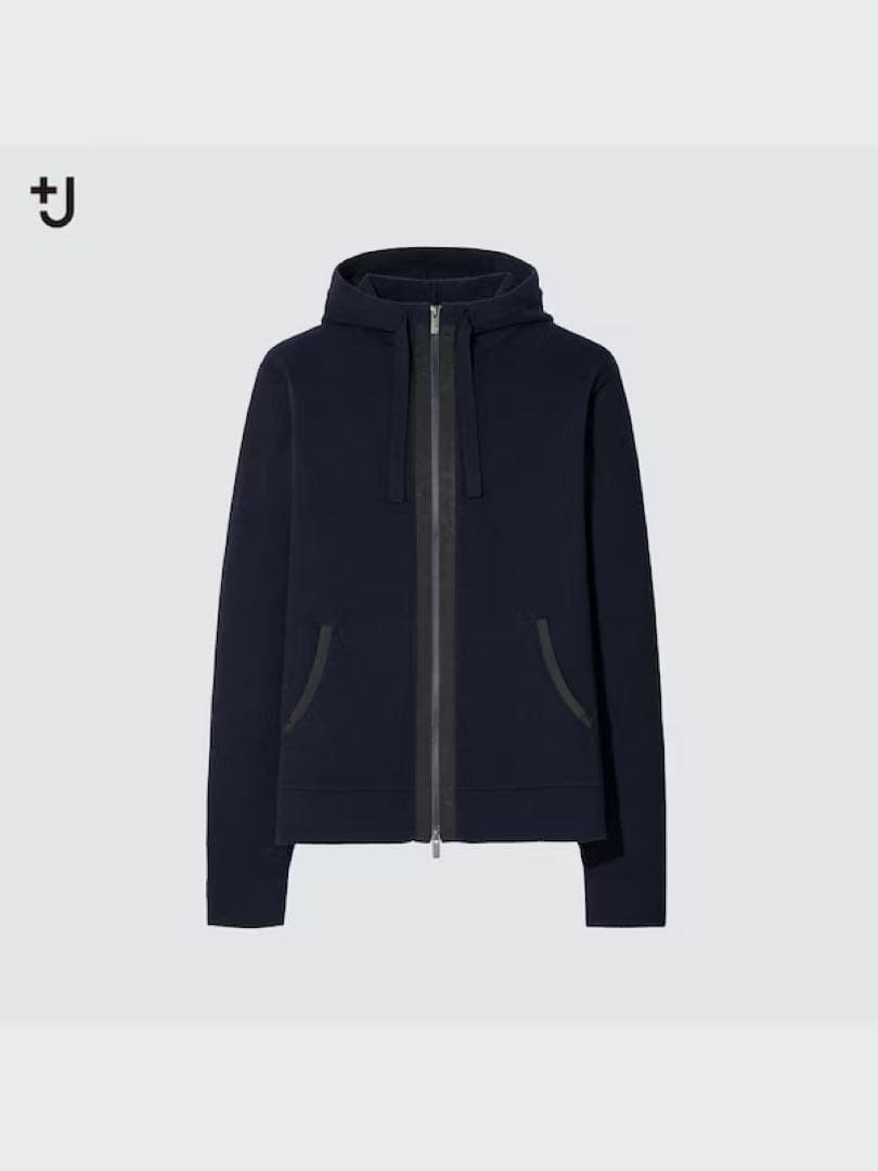 UNIQLO +J カシミヤブレンドパーカ ブラック