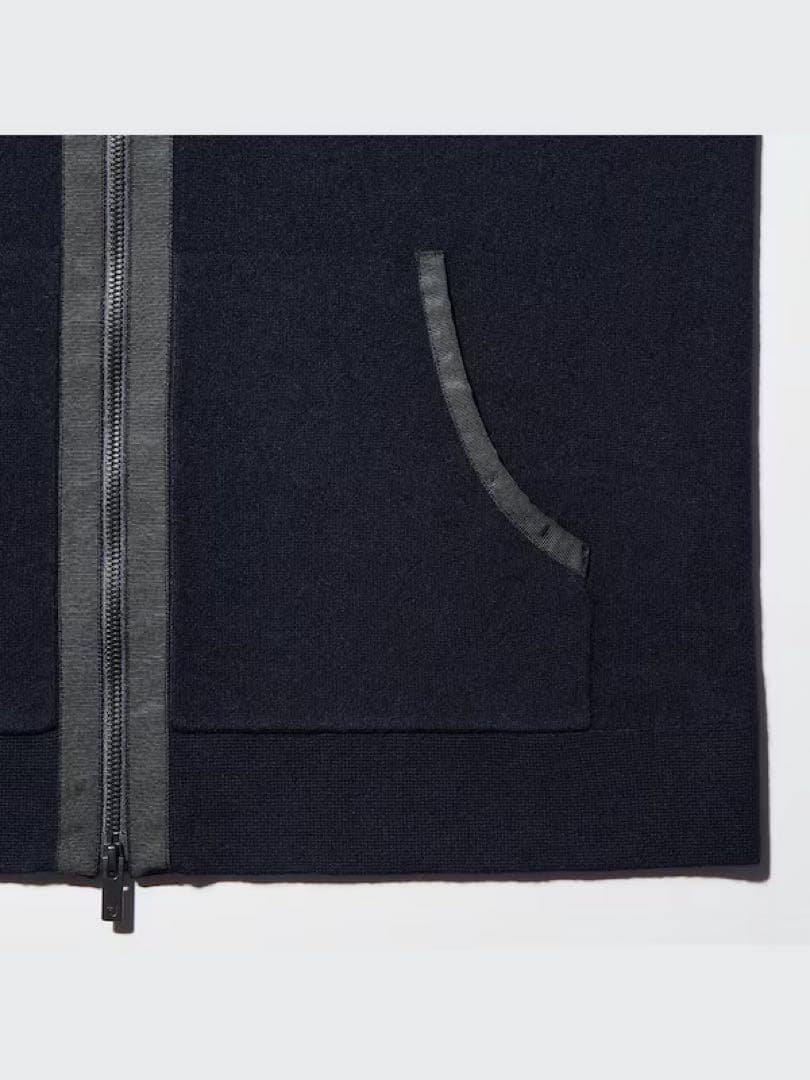 UNIQLO +J カシミヤブレンドパーカ ブラック