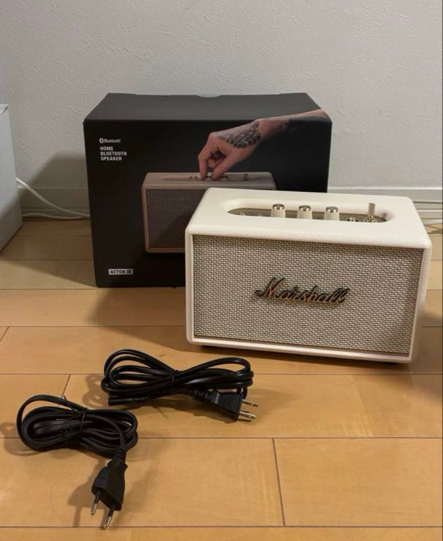 【美品】Marshall ACTONⅢ CREAM