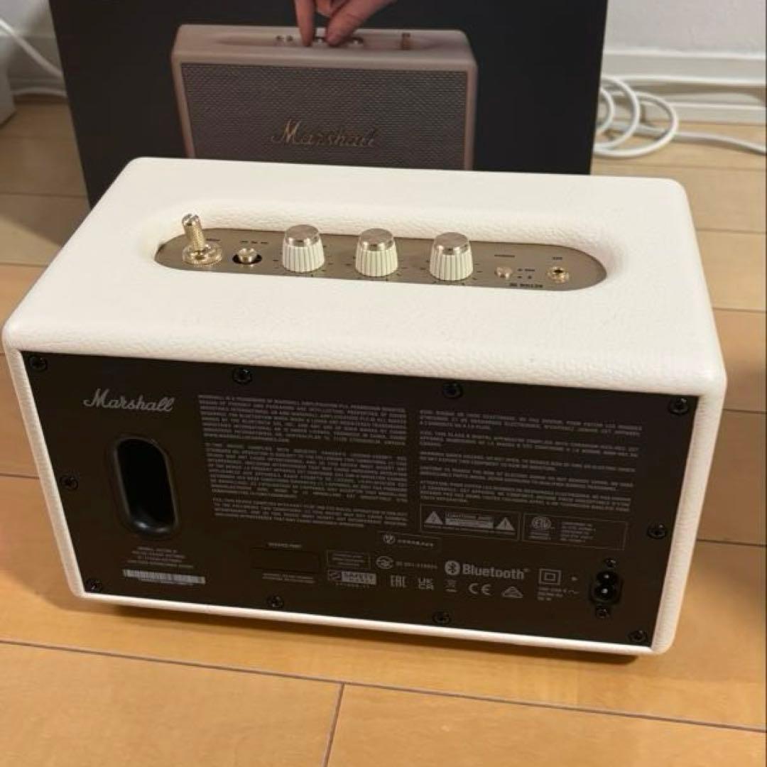 【美品】Marshall ACTONⅢ CREAM