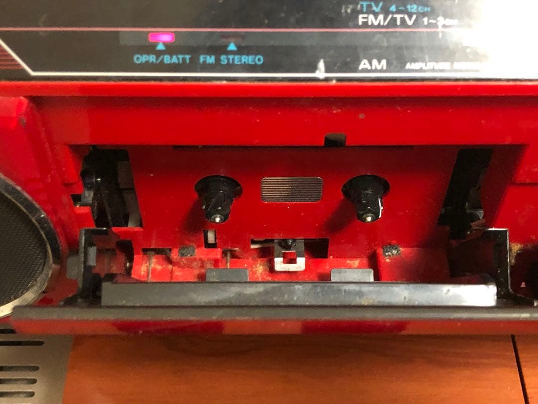 SANYO MR-WU4L ラジカセ ラジオ動作確認済　カセットテープ不良