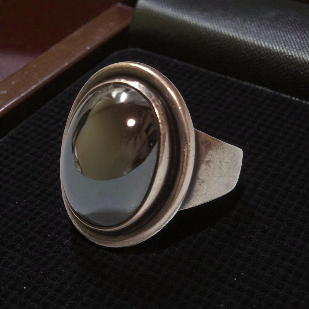 ジョージジェンセン リング 46A ヘマタイト 16.5号 ユニセックス 廃盤