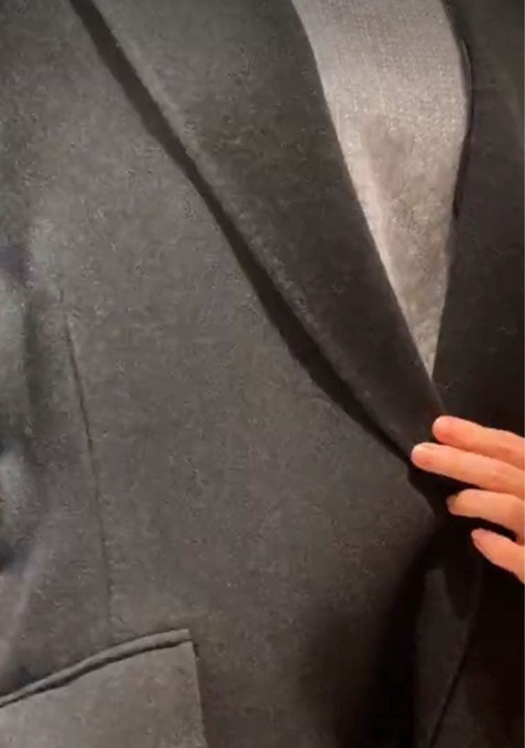 ebure エブール 新品タグ付 ファインウールリバーコート