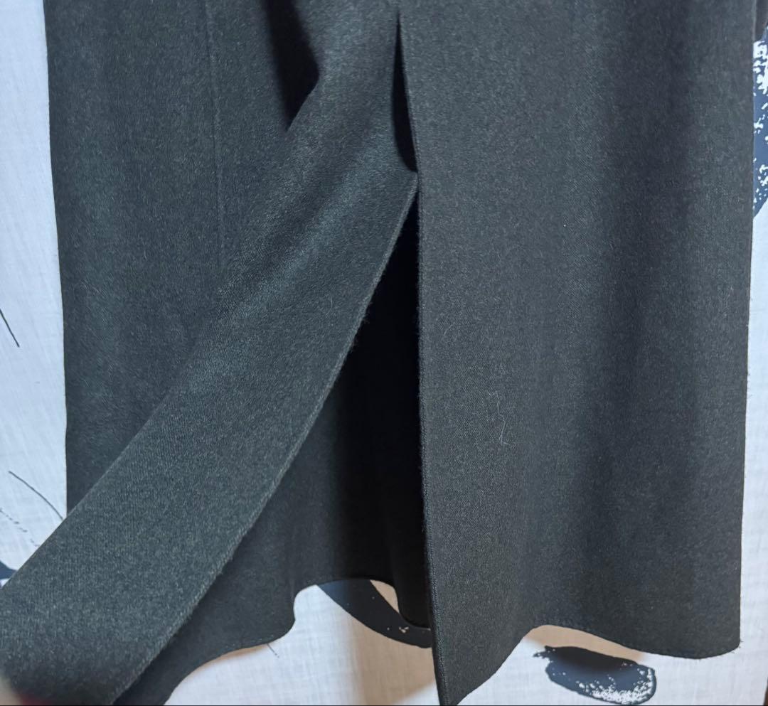 ebure エブール 新品タグ付 ファインウールリバーコート