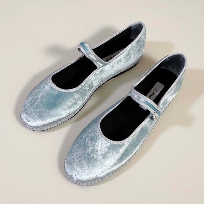 Sciuscia 今期新作カラー メリージェーン ベルベット 40