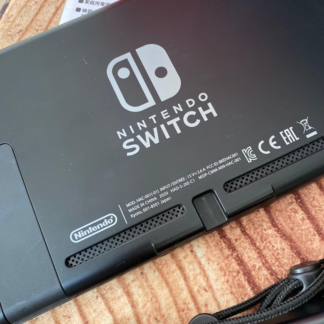 Nintendo Switch ニンテンドースイッチ本体　グレー ①