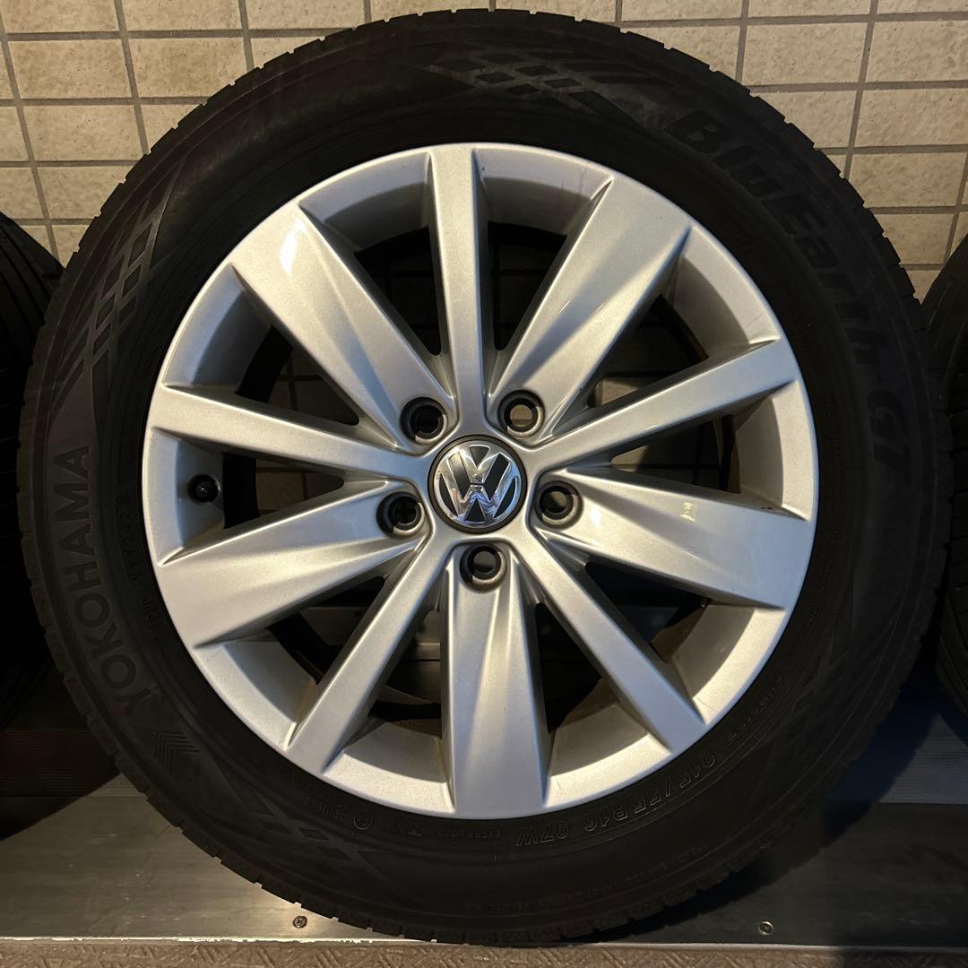 Volkswagen 16インチ ホイールセット　夏タイヤ　　送料込