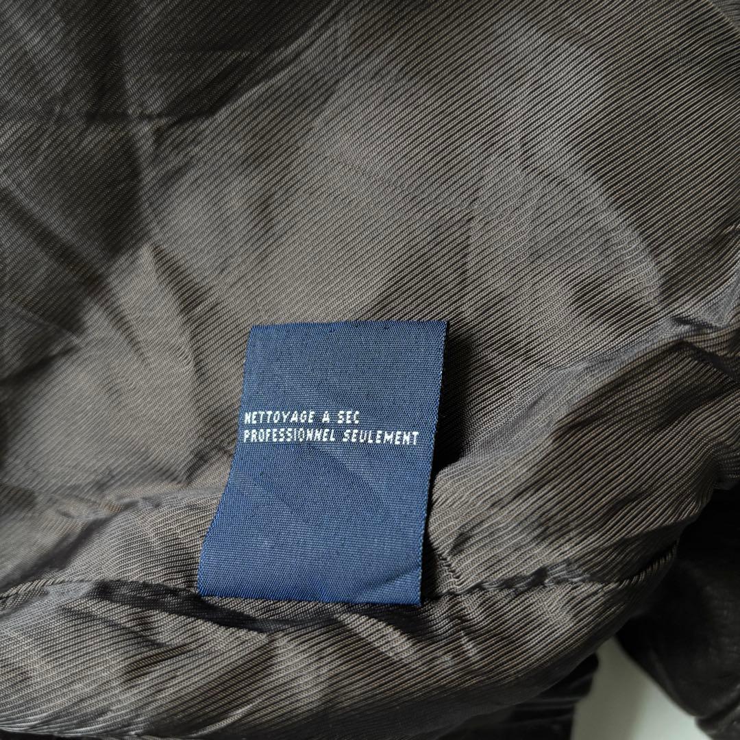 ノーティカ レザージャケット 羊革 短丈 ボックス型 ブラウン XL 相当