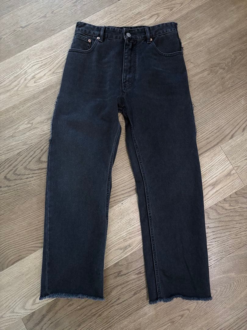 MM6 Maison Margiela ブラックデニム　ジーンズ