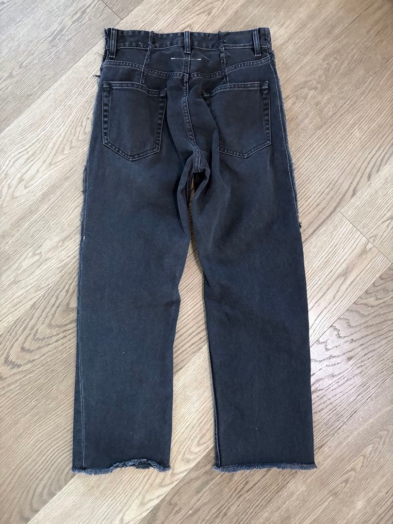 MM6 Maison Margiela ブラックデニム　ジーンズ