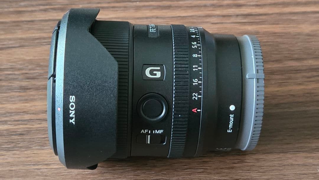 SONY FE 20mm F1.8 G レンズ+67-82ステップアップリング