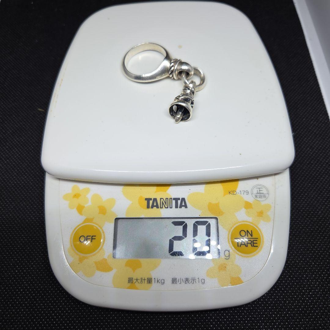 シルバーリング　ベル　約24号