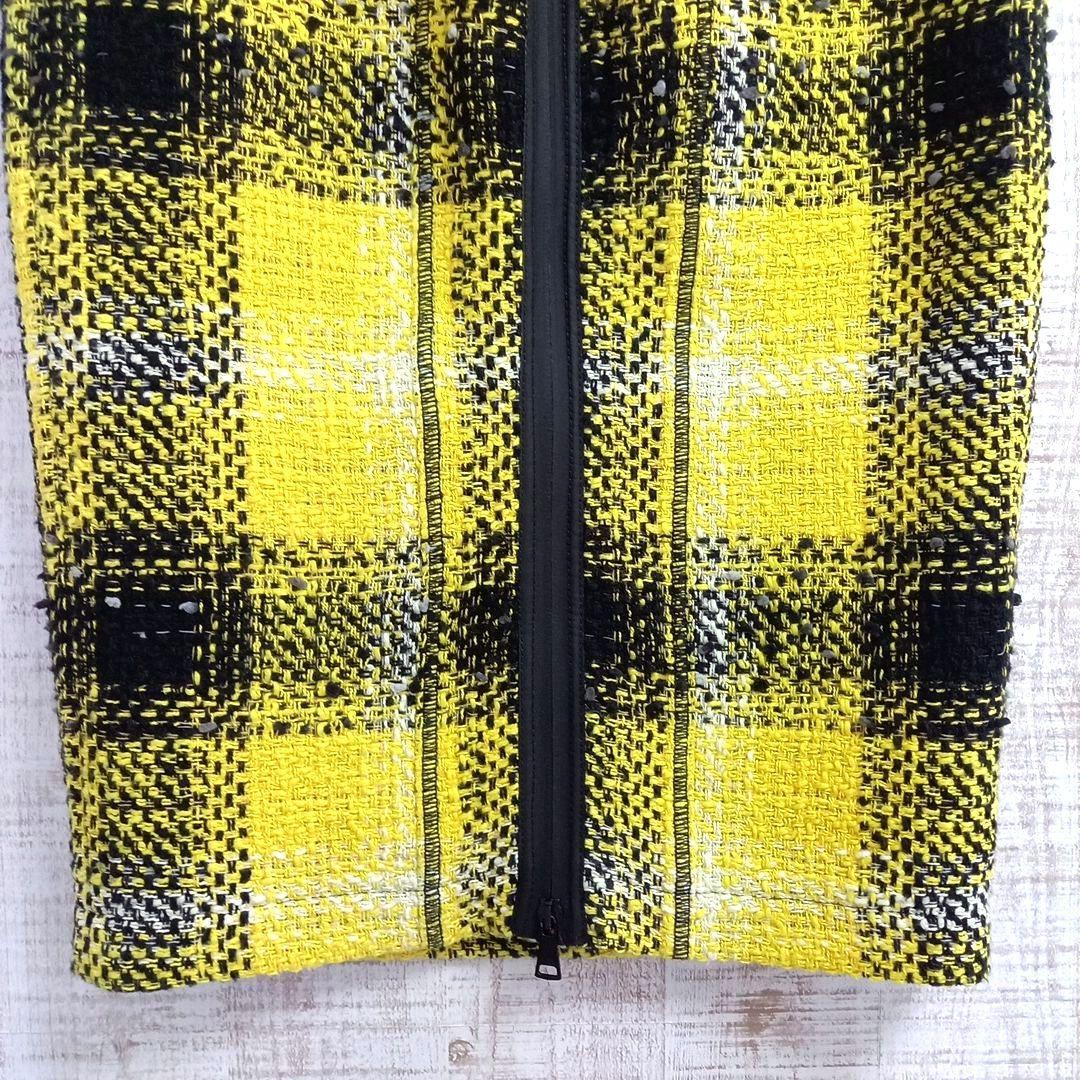 ★みー★☆美品 N°21 ヌメロヴェントゥーノ ツイード ジップ スカート