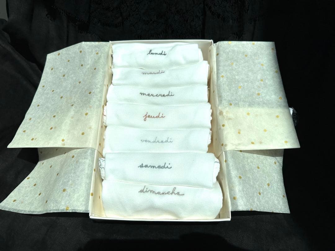 こっちゃん　BONPOINTロンパース１WEEKセット　６ヶ月用