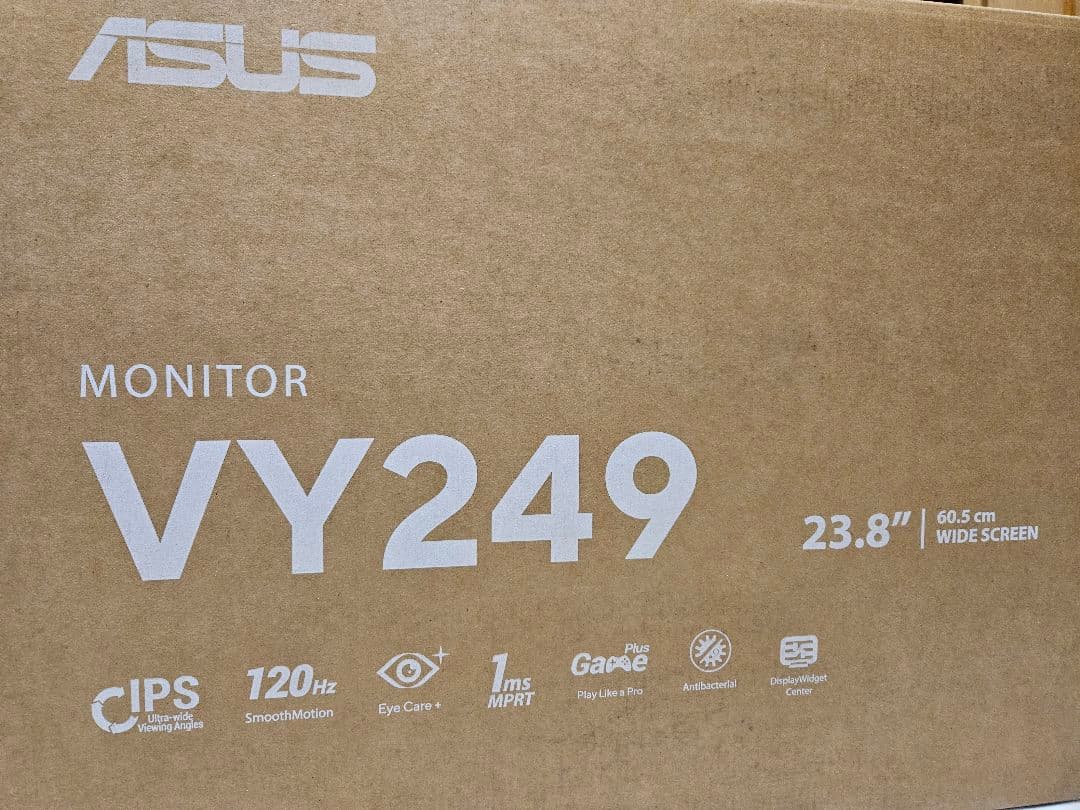 【新品未開封】ASUSモニター VY249HGR 23.8インチ FHD