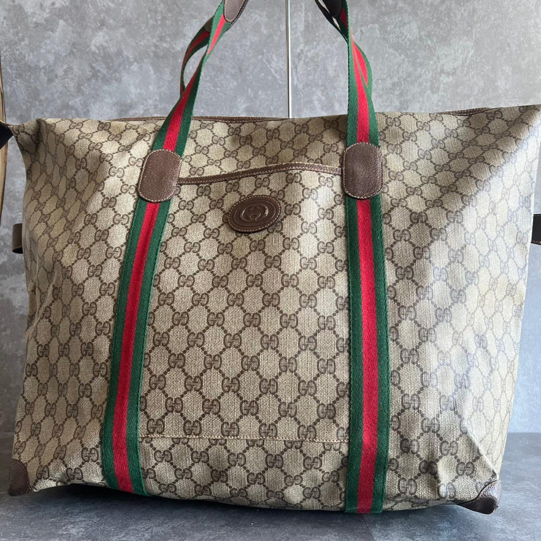 ⭐️GUCCI⭐️グッチ オールドグッチ GGスプリーム シェリーライン