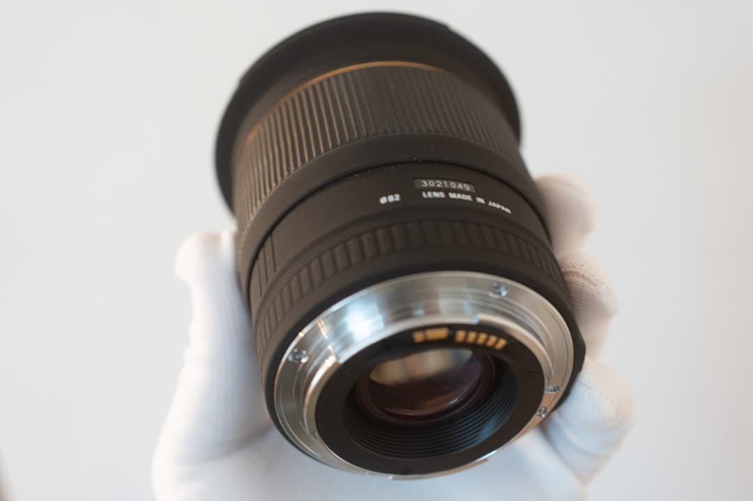 ＜美品＞SIGMA 20mm F1.8 DG RF（キヤノンEF） 元箱付