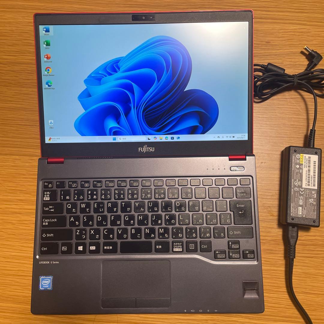 値下げOffice付高性能！富士通 LIFEBOOK U937すぐ使える！