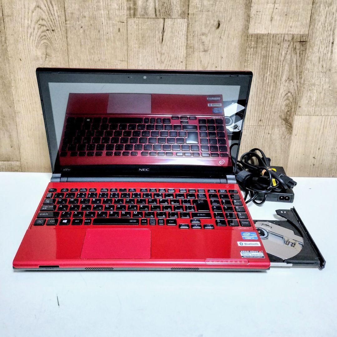 NEC LaVie Corei7 メモリ8GB SSD256GB ブルーレイ