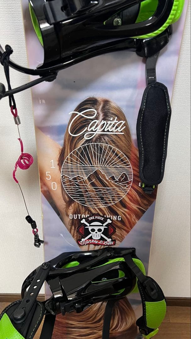 CAPITA　WildLIVe スノーボード150とビンディング、ケース