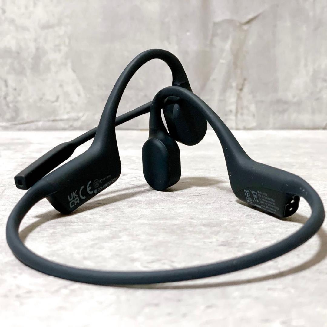 ほぼ未使用 Shokz OpenComm C102 骨伝導イヤホン 運転通話