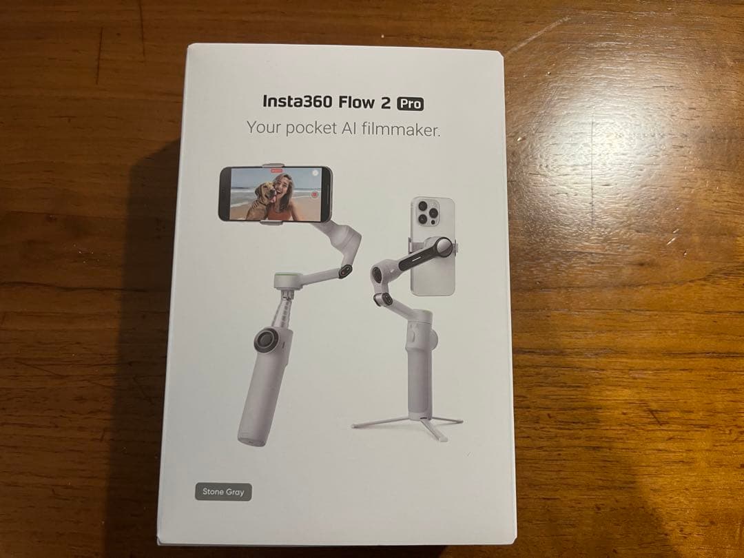 Insta360 Flow 2 Pro ストーングレー