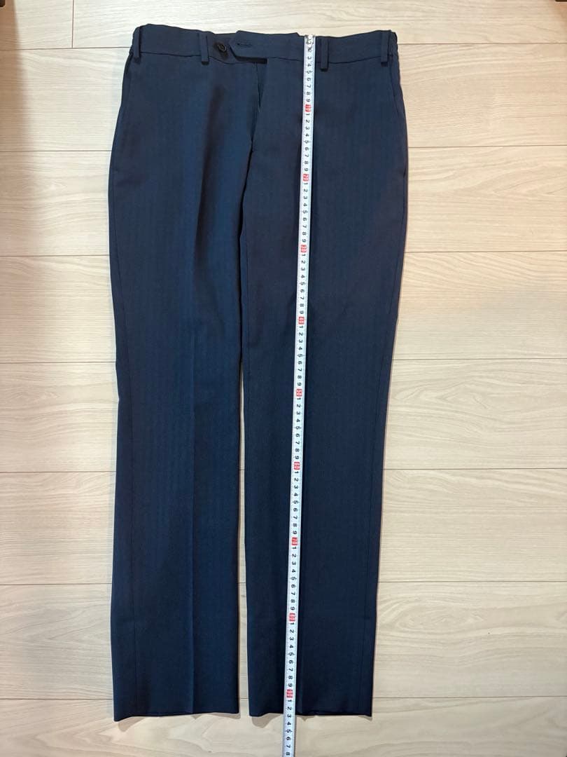 4S スーツセレクト　セットアップ　SLIM TAPERED_2 ネイビー　Y4