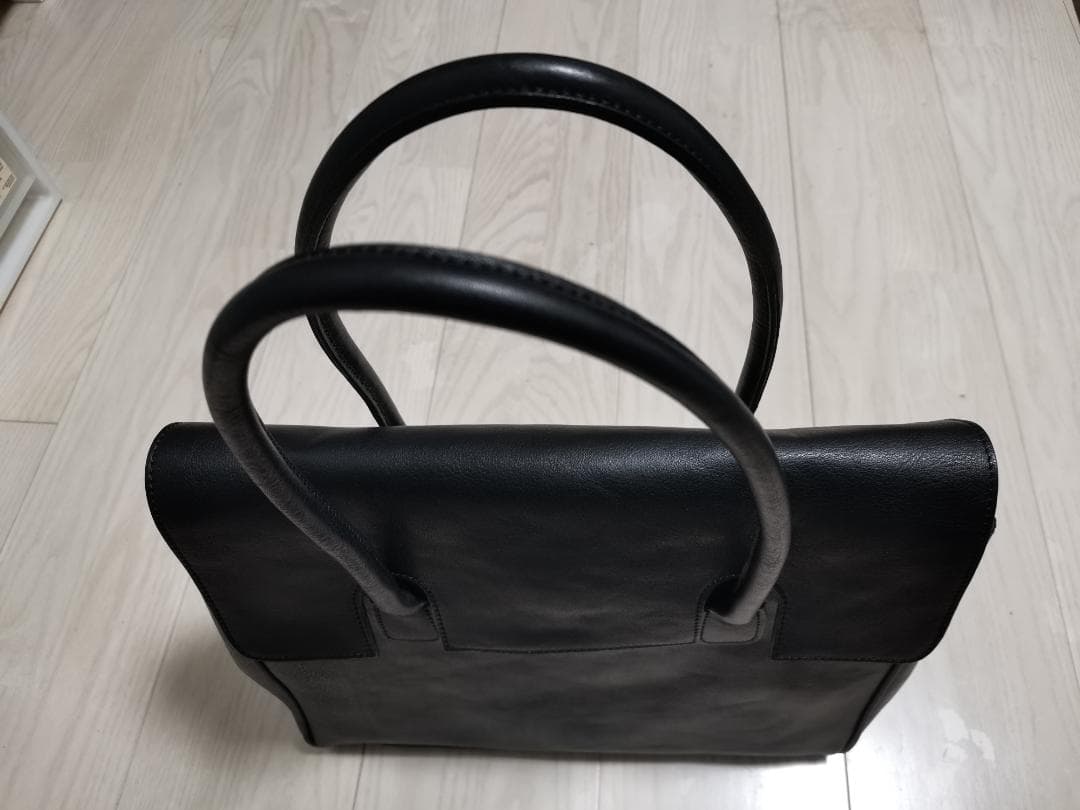 海ノ絵鞄製作 ハイグレードレザーフラップバッグM 極美品