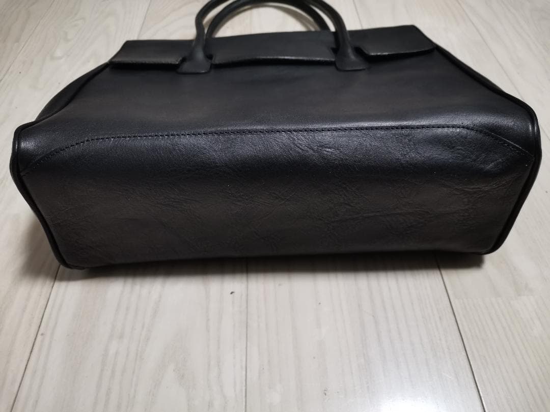 海ノ絵鞄製作 ハイグレードレザーフラップバッグM 極美品