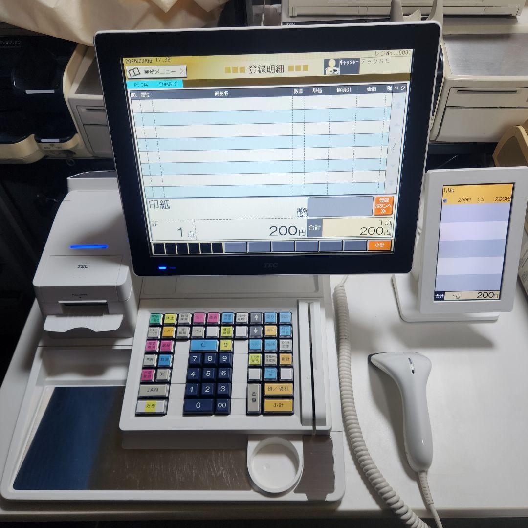 と*ろ様 東芝TEC テック M-9000 POSレジ PrimeStore マ