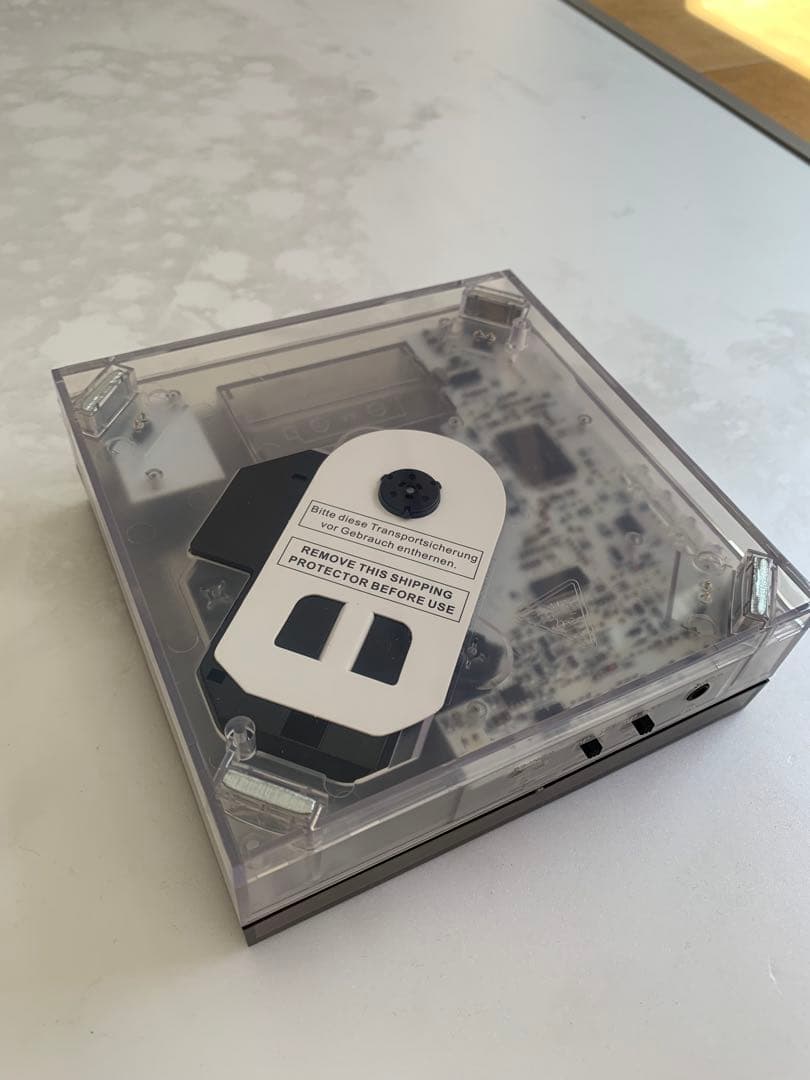 ポータブルCDプレーヤー NINN Labデザイン　Bluetooth対応