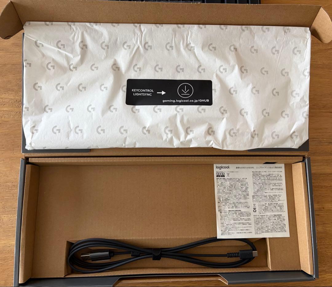 Logicool G515 RAPID TKL RGBキーボード