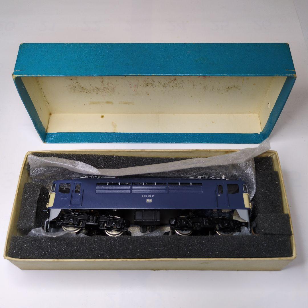 Katsumi ED100-1 鉄道模型 青 HOゲージ　他2両　計3両セット