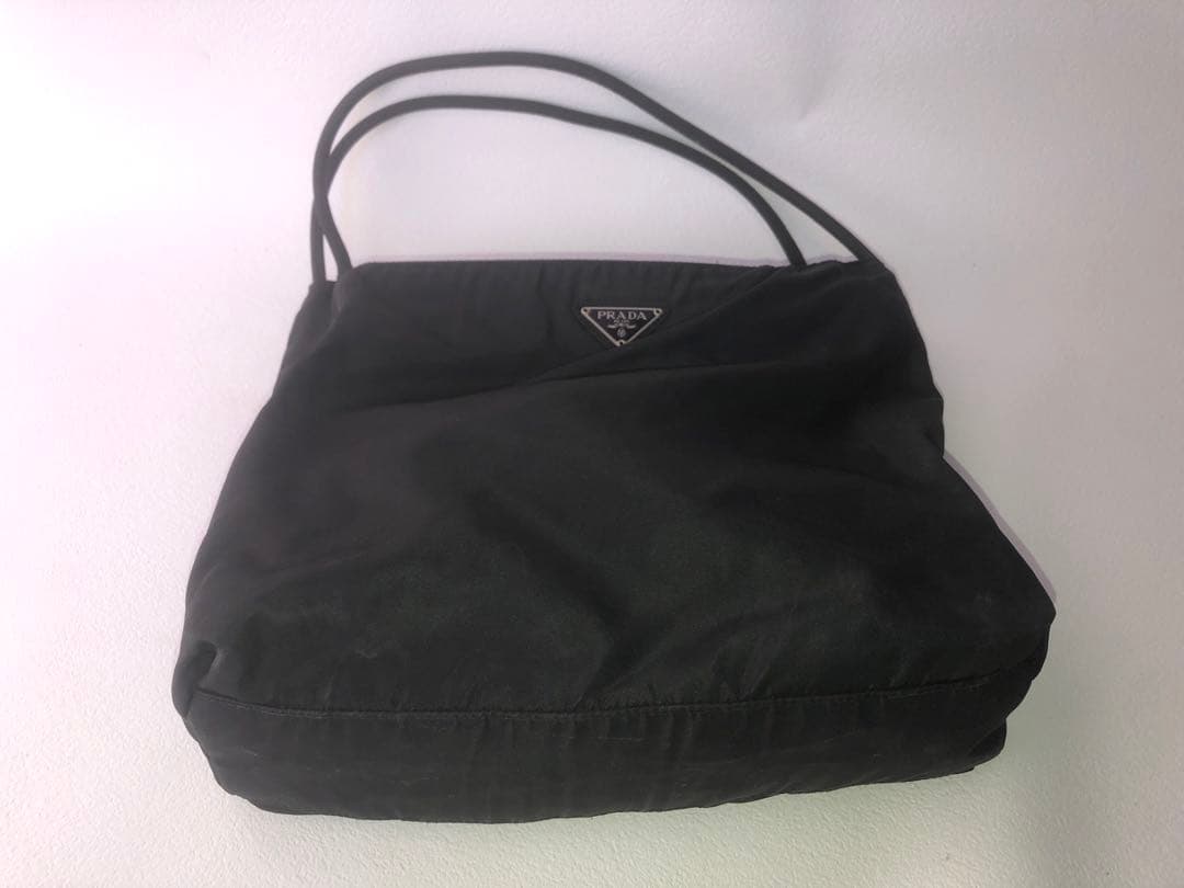 極美品PRADAプラザ トートバッグ　ハンドバッグ　肩掛け　手さげ　レディース