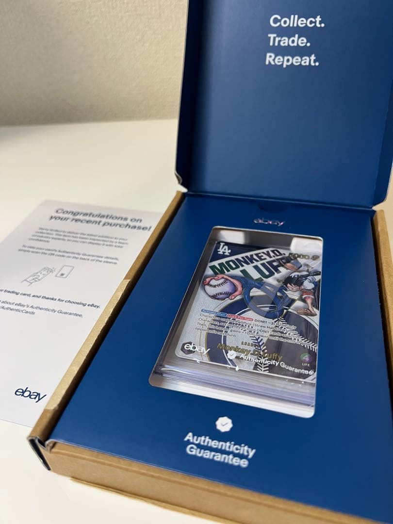 【PSA真贋鑑定】Dodgers x One Piece ワンピース ドジャース