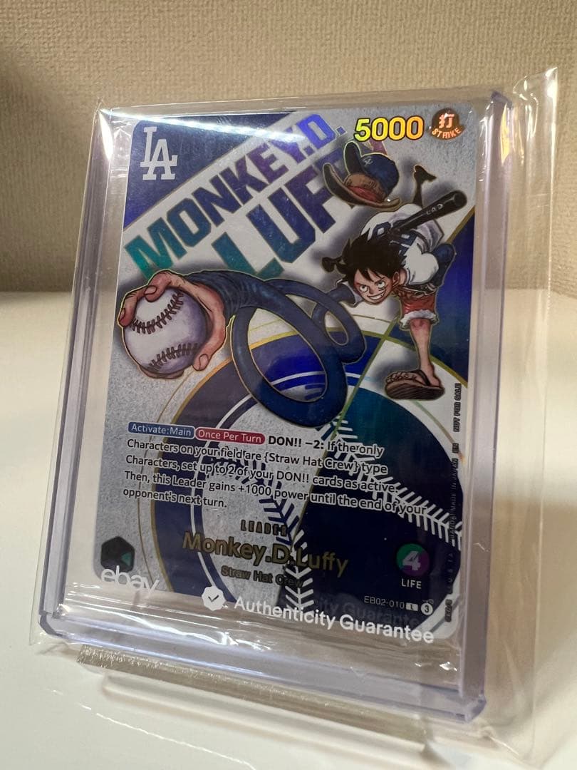 【PSA真贋鑑定】Dodgers x One Piece ワンピース ドジャース