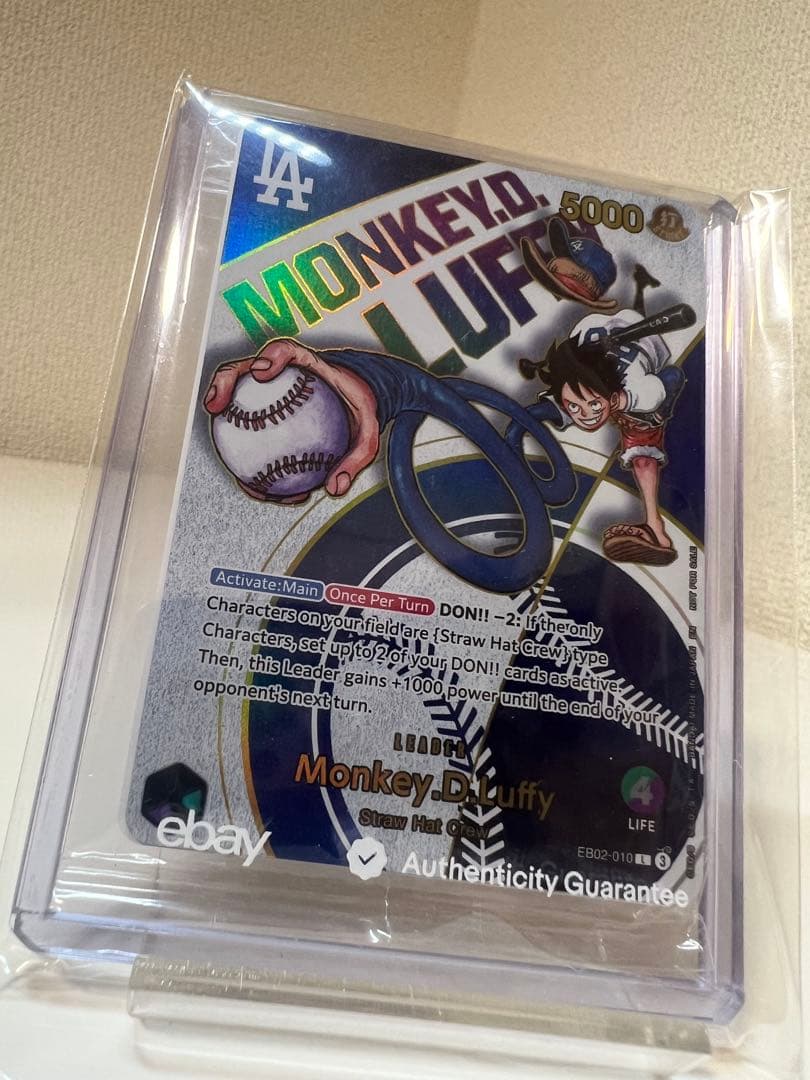 【PSA真贋鑑定】Dodgers x One Piece ワンピース ドジャース