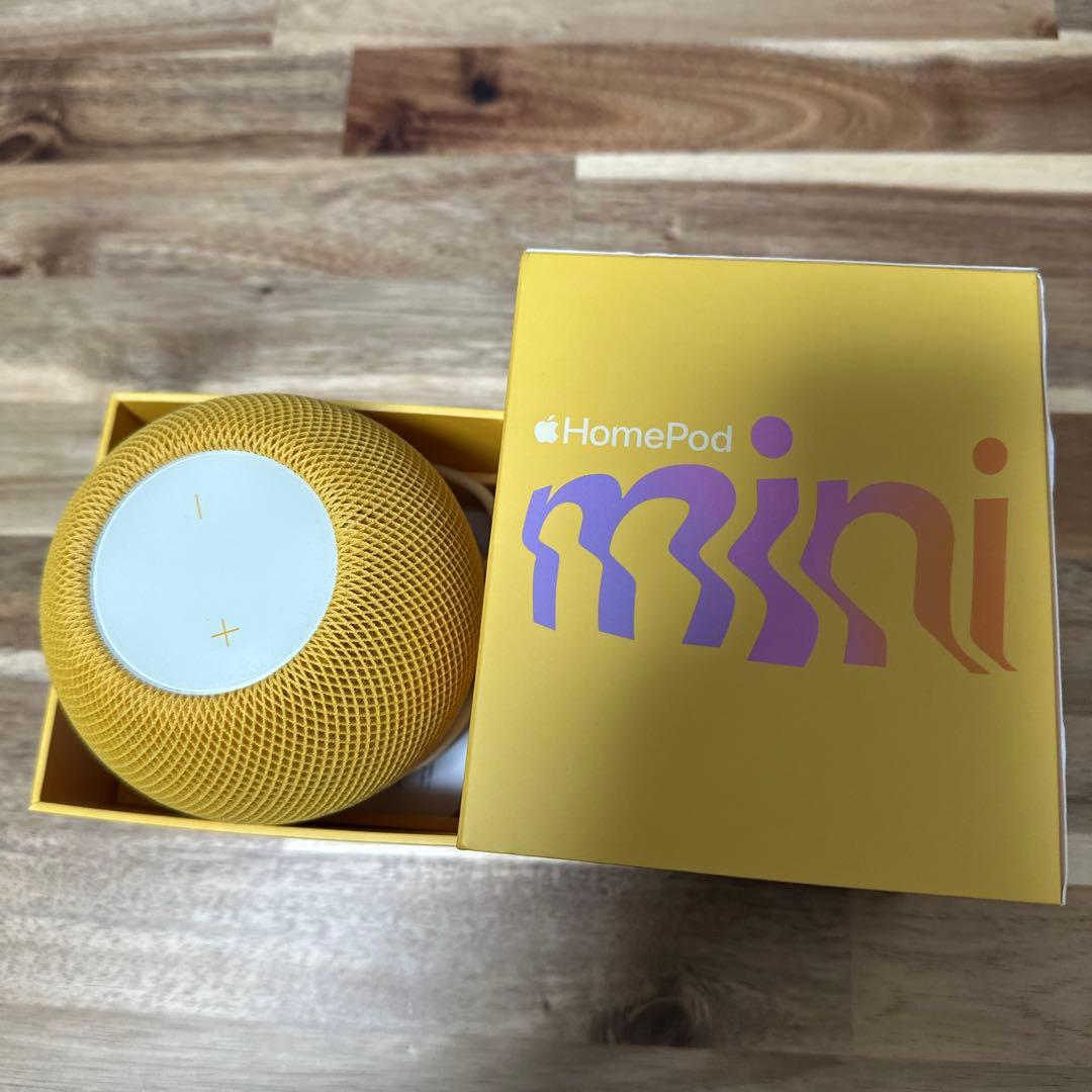 Apple Pod mini イエロー
