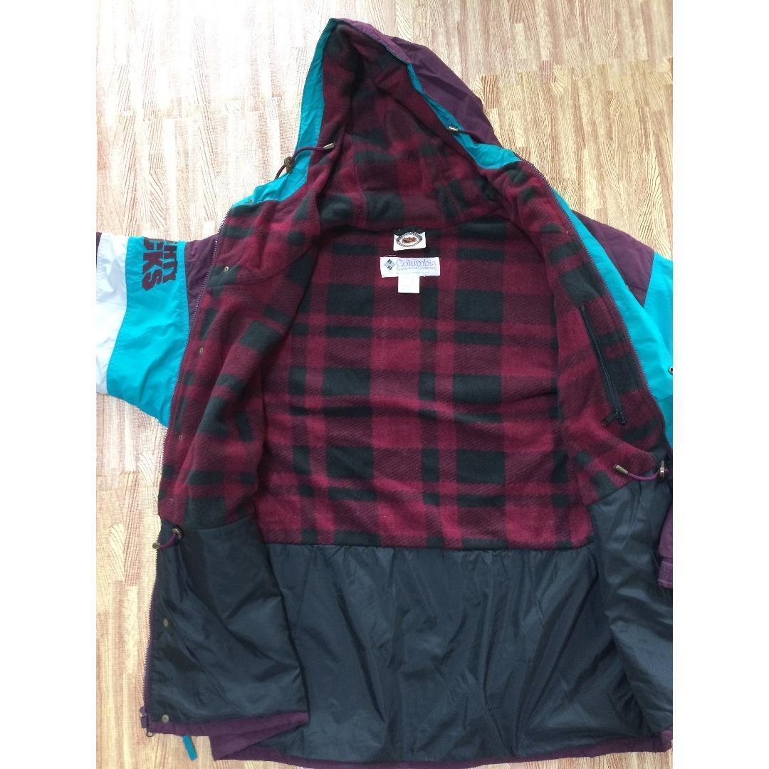 90年代 Columbia コロンビア NHL マイティダックス ジャケット