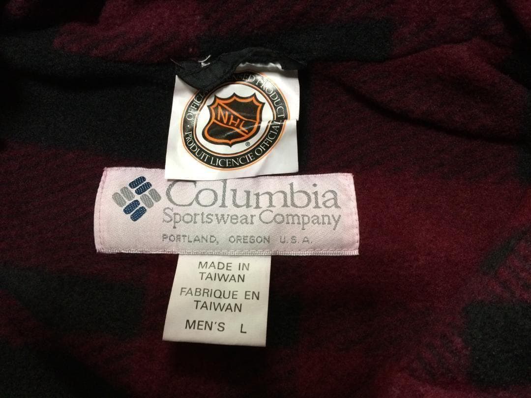 90年代 Columbia コロンビア NHL マイティダックス ジャケット