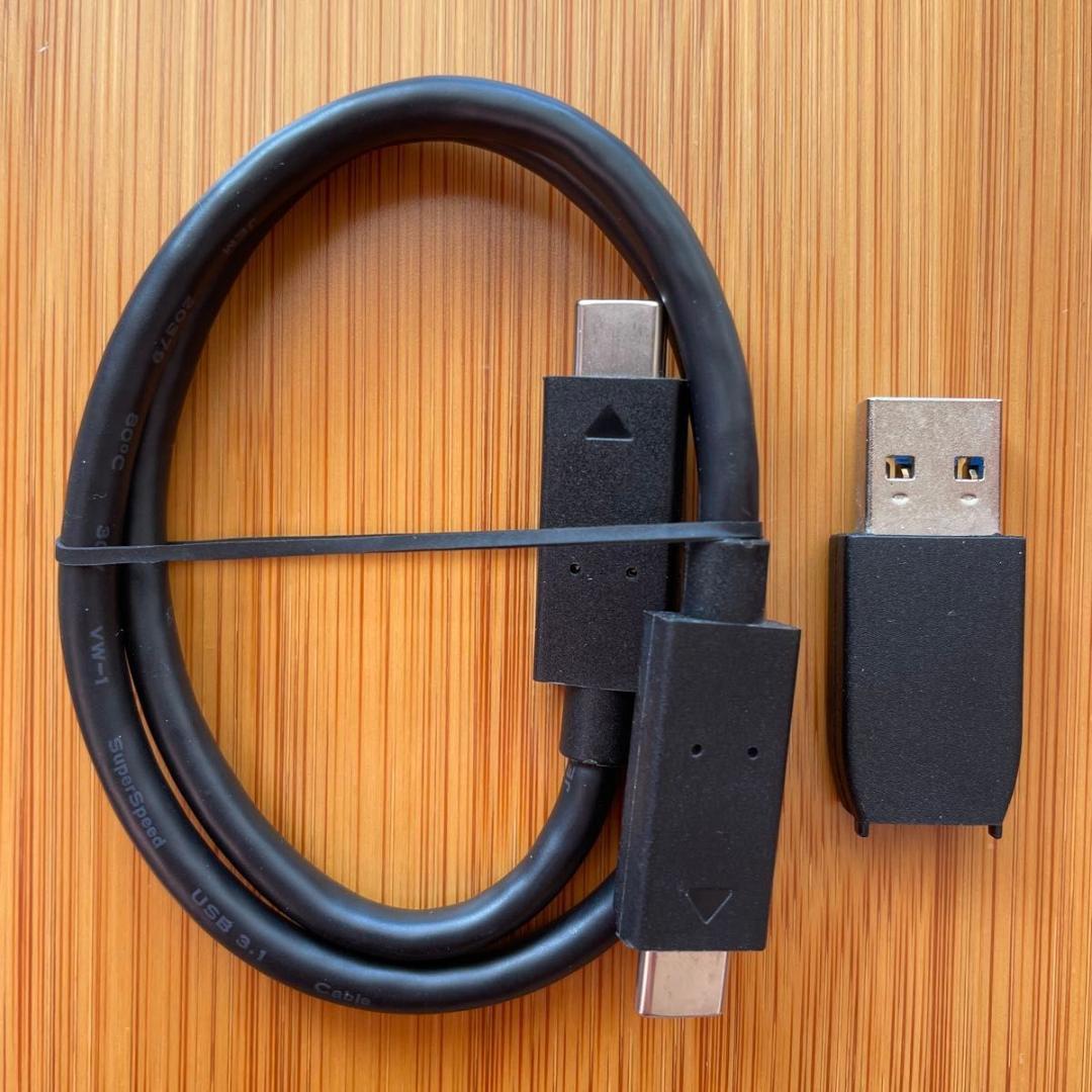 WD ポータブルHDD 5TB (WDBPMV0050BSL)