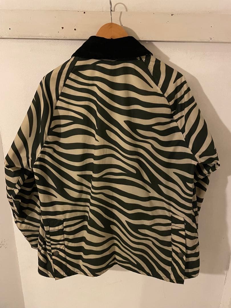 Noah×Barbour ゼブラ柄