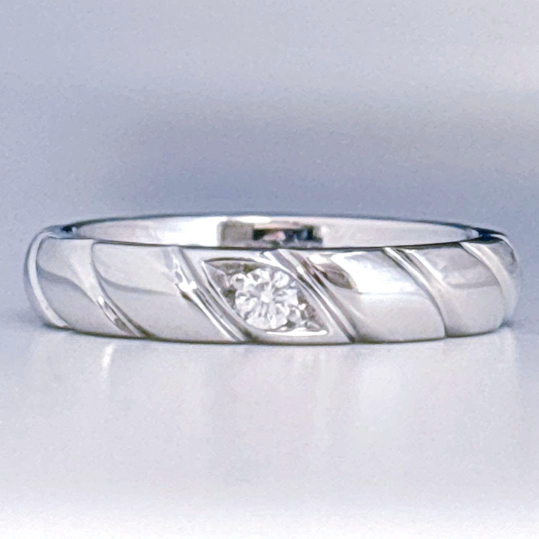 【新品仕上げ】ショーメ トルサード 1ダイア リング 3.5mm 9号