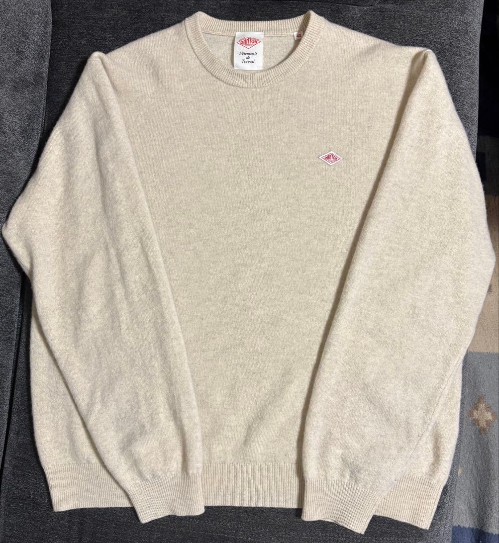 DANTON | ラムウール クルーネックニットMEN