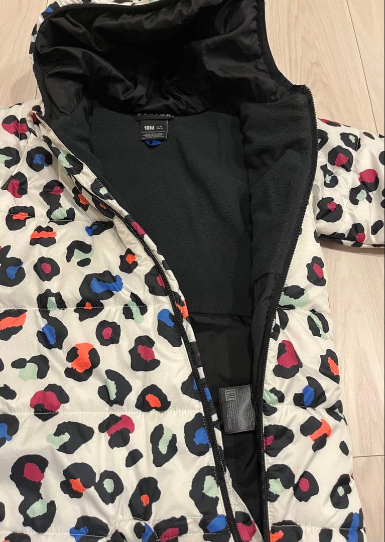 ❤︎BURTON❤︎ ベビー バディー バンティングスーツレオパード柄　85cm