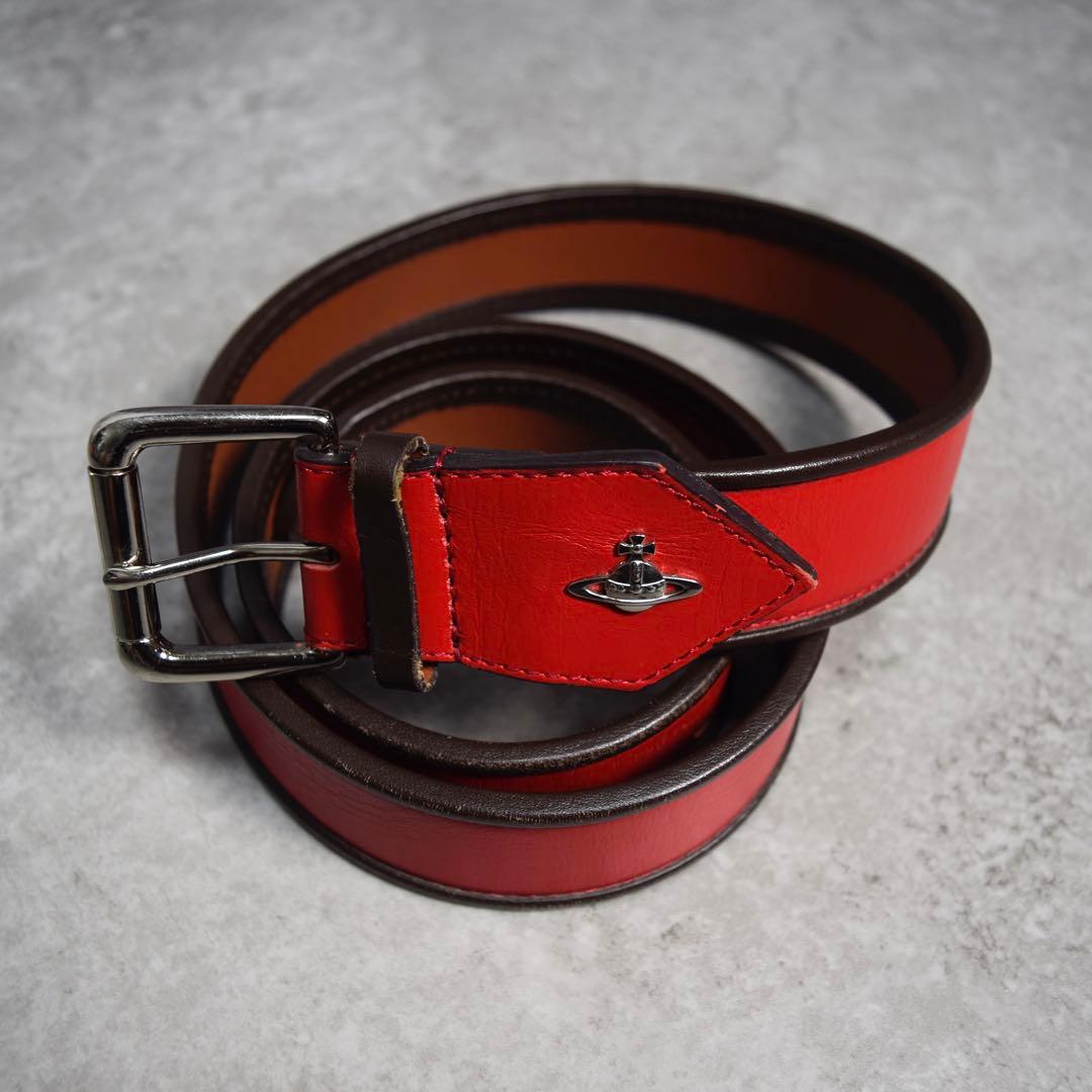 Vivienne Westwood ベルト オーブ メタリックロゴ