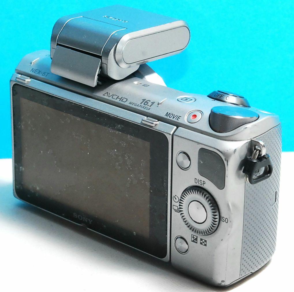 SONY NEX 5T シルバー　ボディ　送料無料