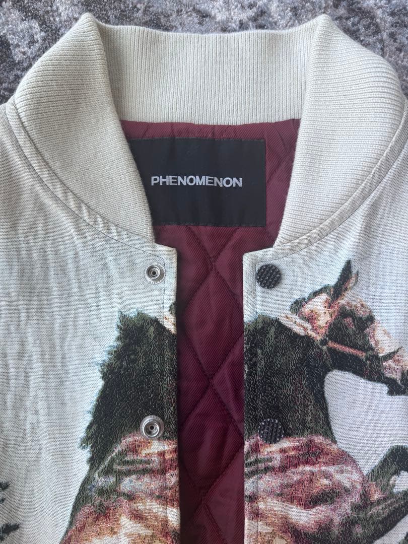 PHENOMENON 2012AW 馬・風景 タペストリーJKT ジャケット