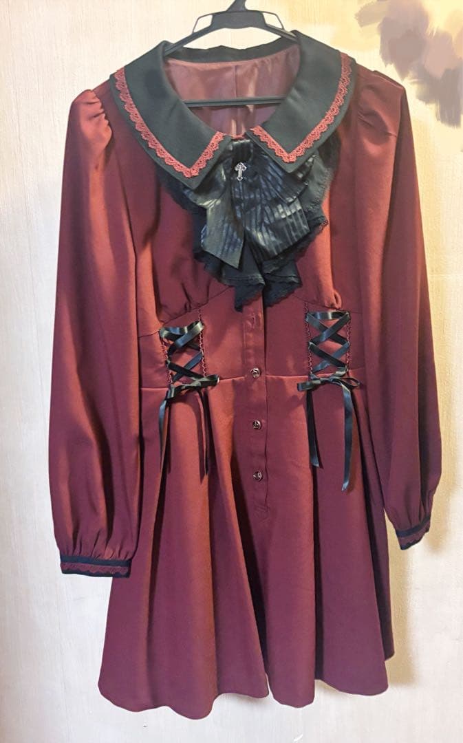 シーハニ ウエストレースアップワンピース SecretHoney