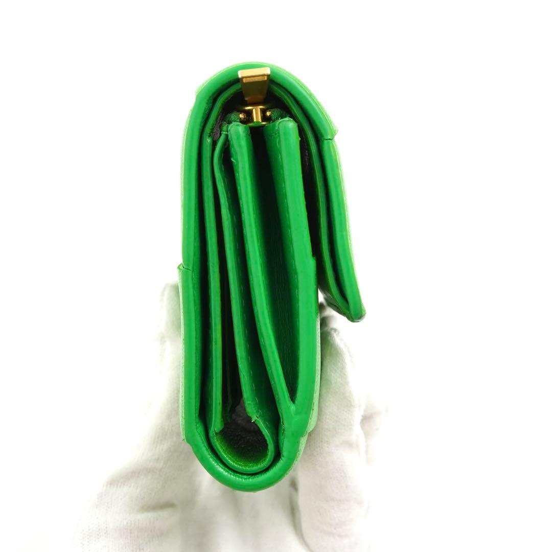 ✨未使用展示品・箱付き✨　bottega ミニ財布　カセット　イントレチャート